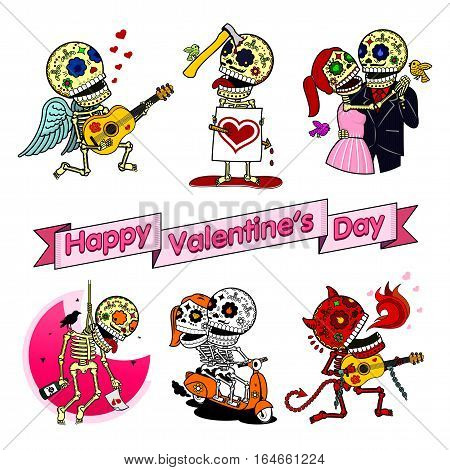 Vector Illustration Ard Happy Valentine S Day