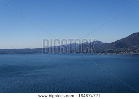 Garda lake from Crero - Veneto - Italy