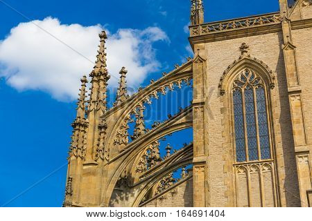 st Barbora Cathedral in Kutna Hora Unesco heritage site Central Bohemia Czech Republic