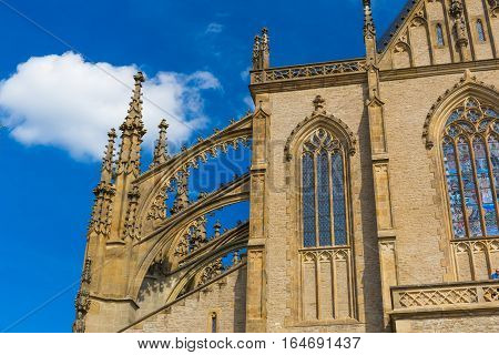 st Barbora Cathedral in Kutna Hora Unesco heritage site Central Bohemia Czech Republic