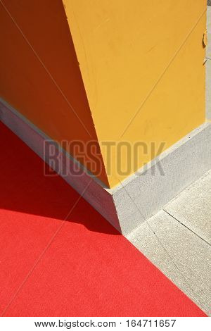 The Sun Shines On Yellow Wall