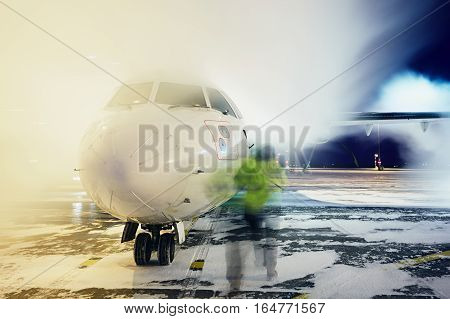 Deicing Of The Airplane
