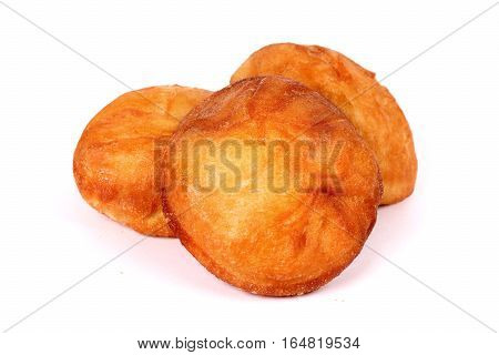 Three peremeches isolated over clear white background