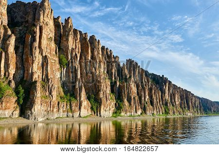 National heritage of Russia placed in republic Sakha, Siberia