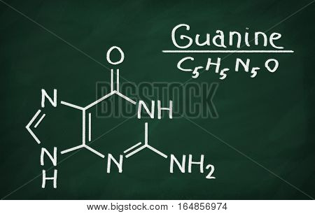 Structural Model Of Guanine