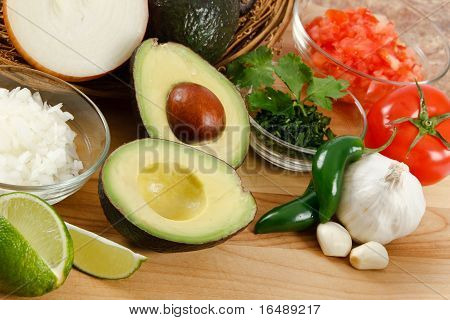 Guacamole ingrédients