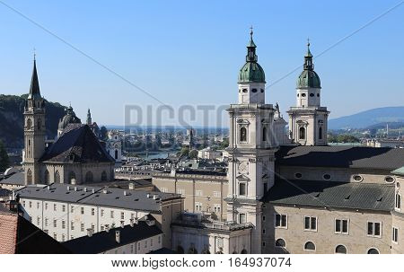 Cathedral Of Saints Rupert And Vergilius In The City Of Salzburg