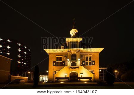 Town hall of Haarlemmerliede en Spaarnwoude in Halfweg