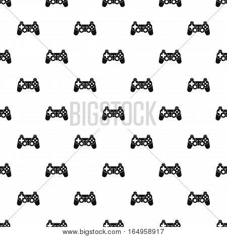 Video game controller pattern. Simple illustration of video game controller vector pattern for web