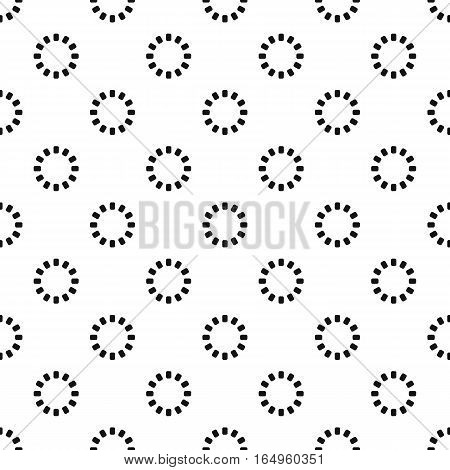 Preloader pattern. Simple illustration of preloader vector pattern for web