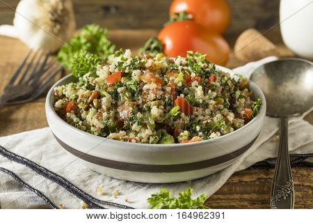 Healthy Organic Quinoa Tabouli Salad