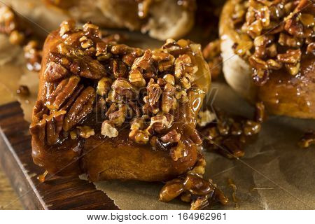 Homemade Glazed Pecan Sticky Buns