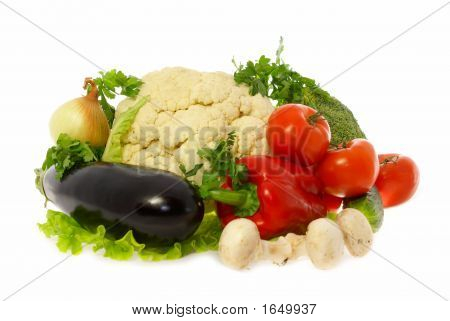 Verdure e funghi
