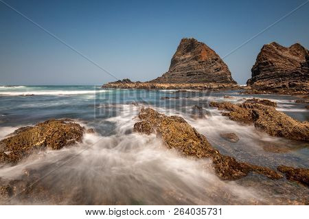 Rocks At Praia De Odeceixe