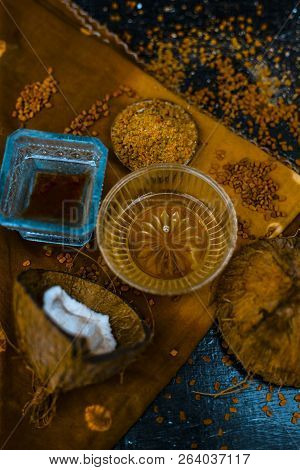 Home Remedy To Control Hair Fall I.e. Fenugreek Seeds Or Methi Seeds Or Methi Dana With Coconut Oil