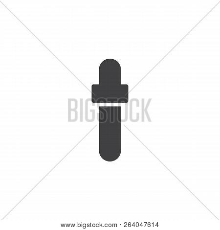 Eye Dropper Vector Icon. Filled Flat Sign For Mobile Concept And Web Design. Pipette Simple Solid Ic