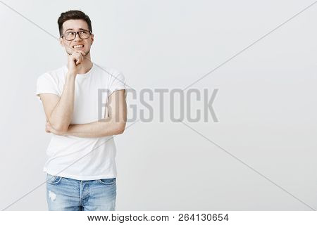 Guy Overthinking Feeling Anxious And Scared Girlfriend Find Out He Ate Last Chicken Nugget. Nervous 