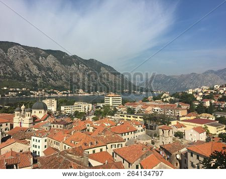 kotor in slovenia at the mediterranean sea