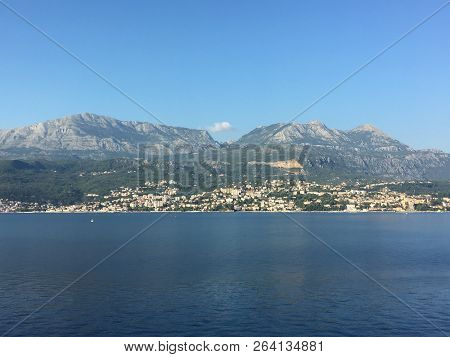 kotor in slovenia at the mediterranean sea