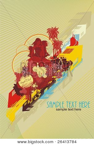 девочки, лето, деревья пальмы