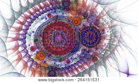 3d Computer Generated Fractal Artwork For Creative Art, Design And Entertainment