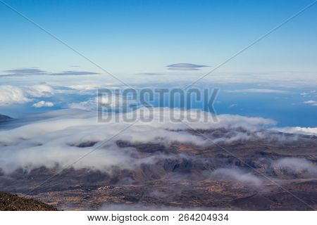 Clouds Of Tenerife Canary Islands Spain Sea And Sky Winter Landscape Decor