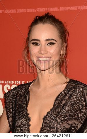 LOS ANGELES - SEP 12:  Suki Waterhouse at the "Assassination Nation" Los Angeles Premiere at the ArcLight Theater on September 12, 2018 in Los Angeles, CA