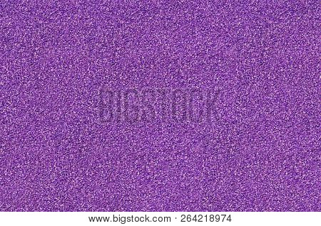 Violet Shock Absorbing Coatings Are Made From Rubber Chips That Are Used In Playgrounds, Stadiums, T
