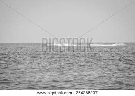 Saaidia Sunset Beach And Waves With Sunset