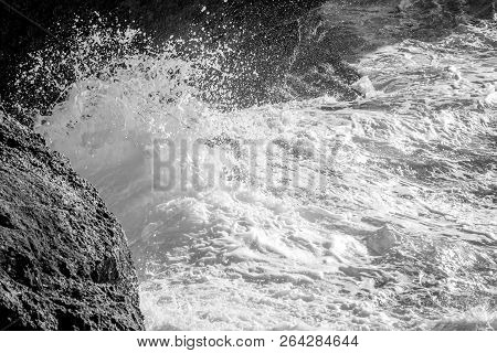 Saaidia Sunset Beach And Waves With Sunset