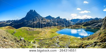 A View Of Pic Du Midi Ossau, France, Pyrenees