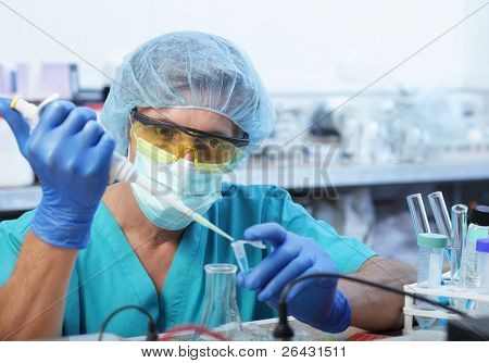 expérience de laboratoires