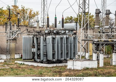 Transformer Substation, High-voltage Switchgear And Equipment, Volt