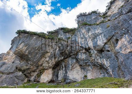 Rock Wall Near Siega Ferrata, Schladming, Austria