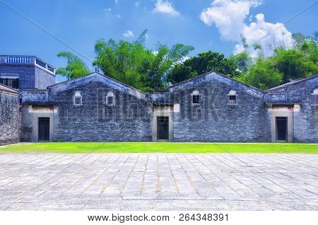 The Historic Buildings Of Kaiping Diaoluo In Zili Village In Kaiping China In Guangdong Province On 