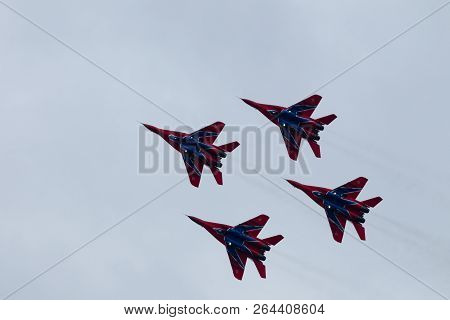 City: Kostroma. State: Kostroma. Country: Russia. Aviation Group Of Aerobatics Of The Air Force Of R