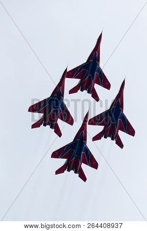 City: Kostroma. State: Kostroma. Country: Russia. Aviation Group Of Aerobatics Of The Air Force Of R