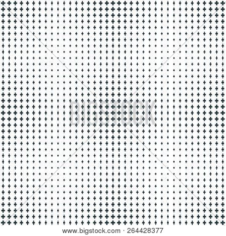 Halftone Background Seamless Pattern.