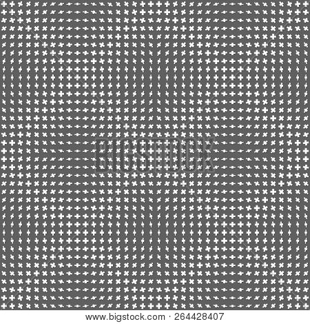 Halftone Background Seamless Pattern.