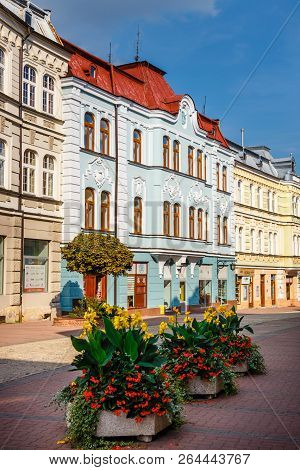 Tarnow, Poland, August 19, 2018: Renaissance Town Hall On Market Square In Tarnow.