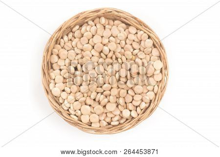 Raw Altramuces, Lupinus Albus Beans. Also Known As Tremoco And Lupini In A Bowl