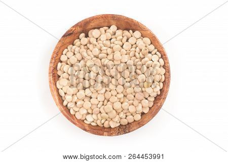 Raw Altramuces, Lupinus Albus Beans. Also Known As Tremoco And Lupini In A Bowl