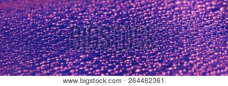 Water Drops Abstract Holiday Background Purple Ultra Violet Close Up