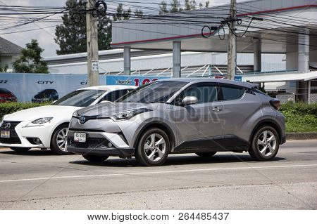 Toyota Chr Subcompact Crossover Suv Hybrid Car.