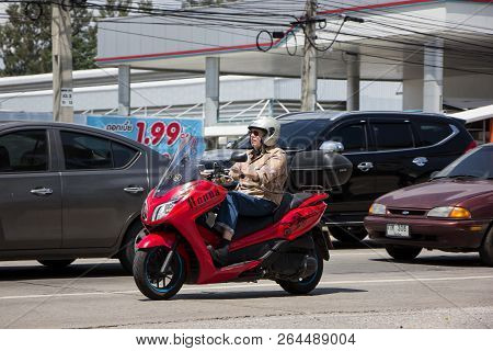 Private Honda Forza  Motorcycle.