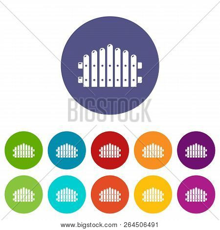 Palisade Icon. Simple Illustration Of Palisade Vector Icon For Web