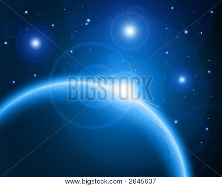 Fremmede Blå Planet