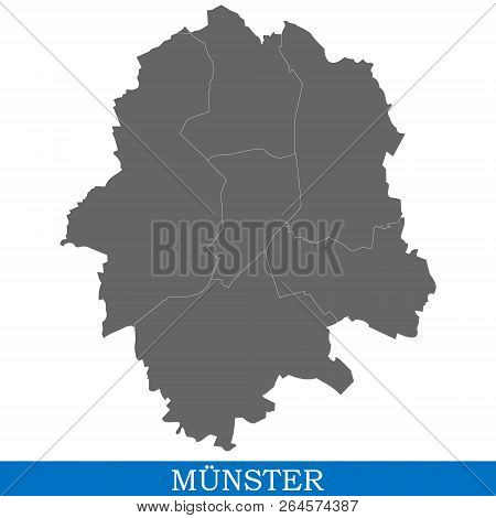 High Quality Map City Of Germany