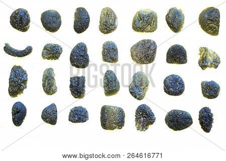 Moldavite Mineral Czech Collection