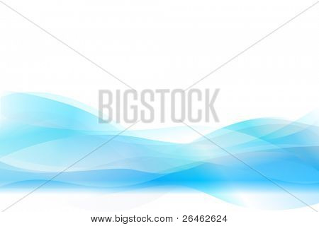 Fundo dinâmico onda azul para você Design